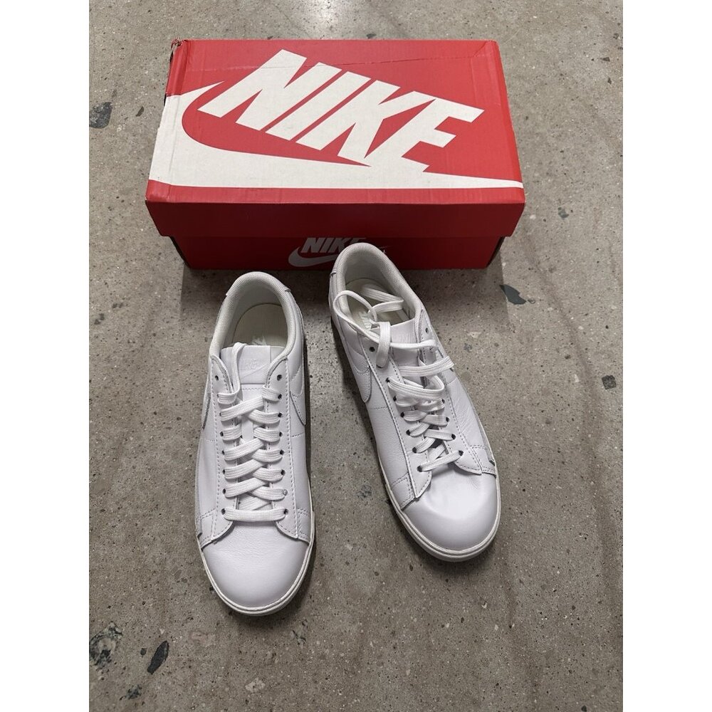 Nike Blazer Low LE Sneakers Leather White - Picture 5 of 9